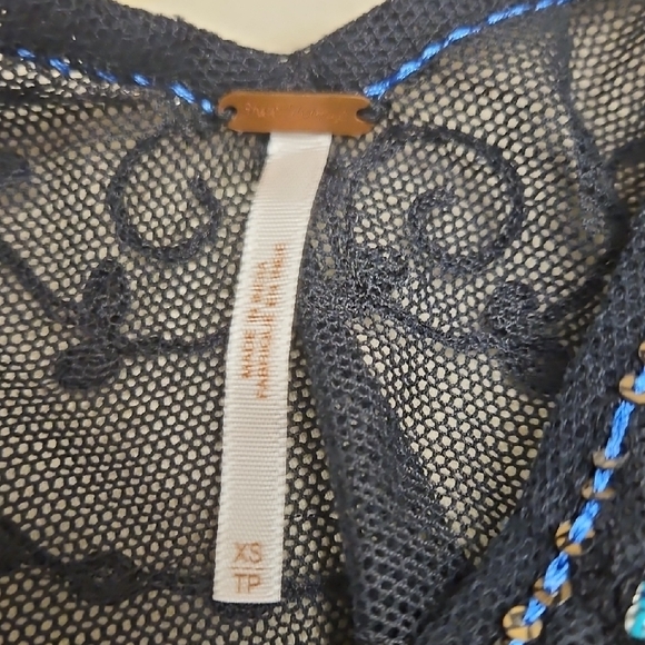 Free People Black Lace Camisole Top - Picture 4 of 6